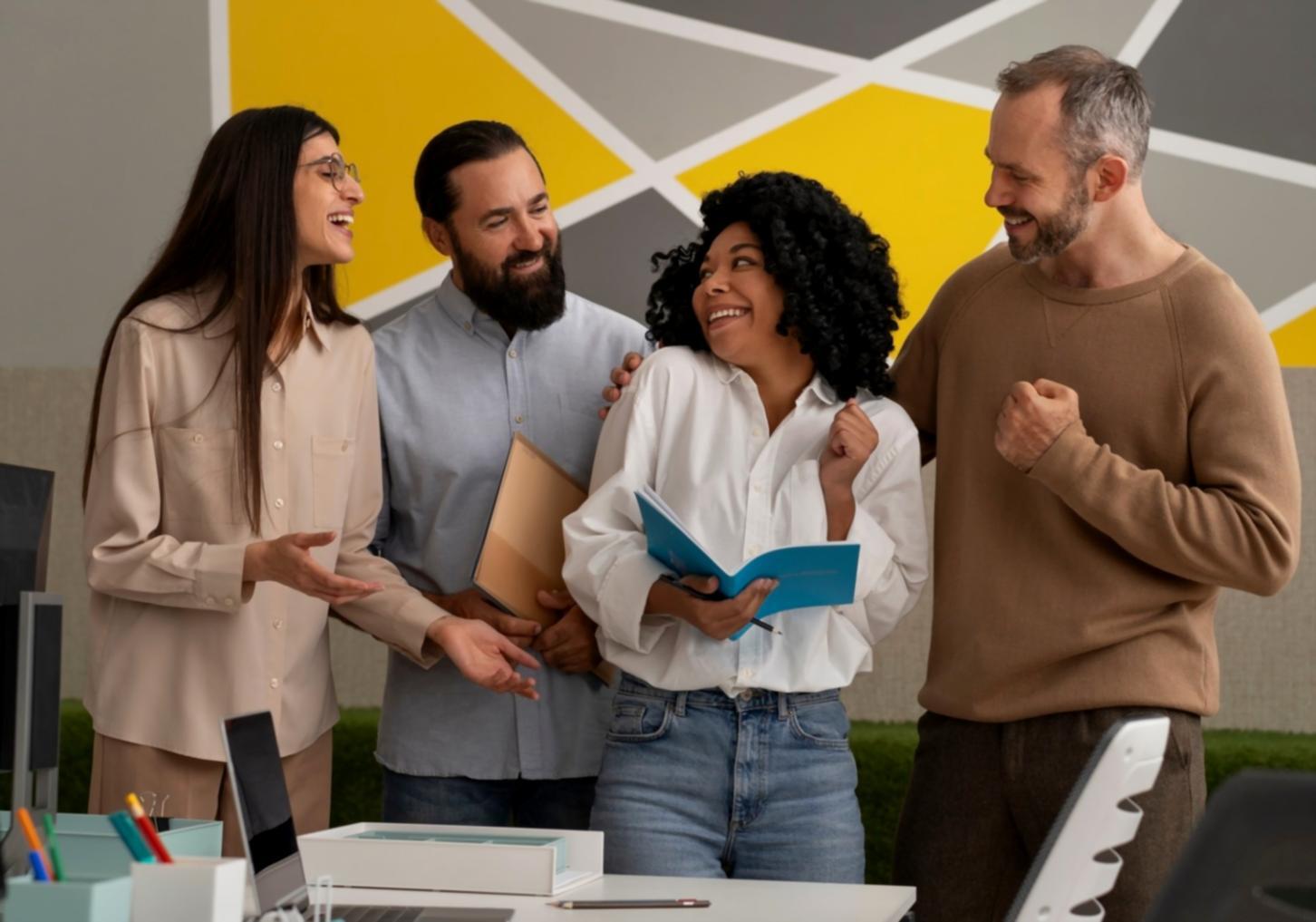 Workshop participants working through practical financial exercises