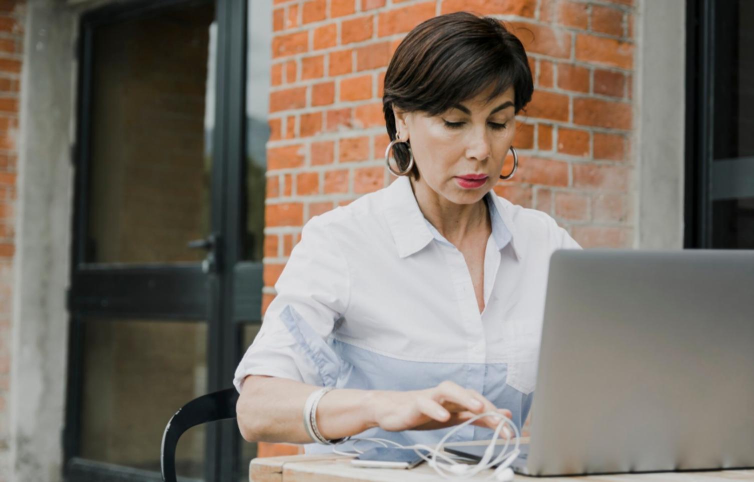 Business planning session with financial documents